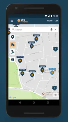 GeoFindIT android App screenshot 0